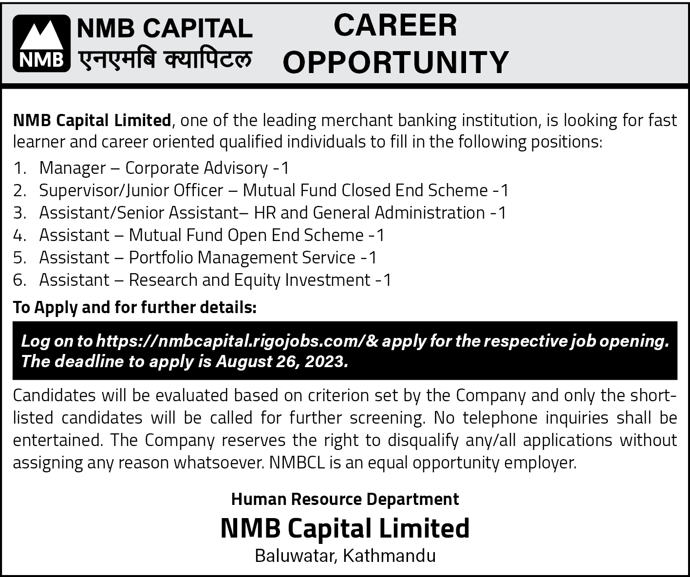 NMB Capital